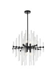 Mid. Chandeliers Candle by Elegant Lighting ( 173 | 2502D23BK Sienna ) 