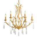 Mid. Chandeliers Candle by Corbett Lighting ( 68 | 293-06-GL Prosecco ) 