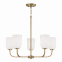 Mid. Chandeliers Glass Up by Capital Lighting ( 65 | 448851AD-542 Lawson ) 