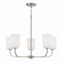 Mid. Chandeliers Glass Up by Capital Lighting ( 65 | 448851BN-542 Lawson ) 
