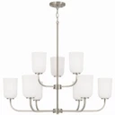 Mid. Chandeliers Glass Up by Capital Lighting ( 65 | 448891BN-542 Lawson ) 