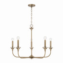 Mid. Chandeliers Candle by Capital Lighting ( 65 | 448951AD Presley ) 