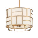Mini Chandeliers Drum Shade by Crystorama ( 60 | DAN-404-VG Danielson ) 