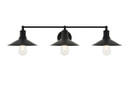 Bathroom Fixtures Three Lights by Elegant Lighting ( 173 | LD4033W33BK Etude ) 