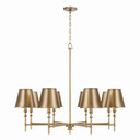 Large Chandeliers Candle by Capital Lighting ( 65 | 449781AD-707 Whitney ) 