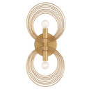 Sconces Double Candle by Crystorama ( 60 | DOR-B7722-RG Doral ) 