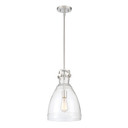 Mini Pendants Glass Down by Designers Fountain ( 43 | D247M-11P-PN Beechmont ) 