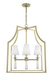 Foyer/Hall Lanterns Open Frame by Crystorama ( 60 | 8864-AG Baxter ) 