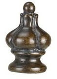 Specialty Items Fixture Accents/Parts by Cal Lighting ( 225 | FA-5009C Finial ) 
