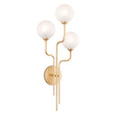 Sconces Triple Glass by Corbett Lighting ( 68 | 332-03-VGL Onyx ) 