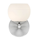 Sconces Single Glass by Designers Fountain ( 43 | D251H-WS-PN Moon Breeze ) 