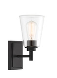Sconces Single Glass by Designers Fountain ( 43 | 95701-MB Westin ) 