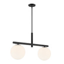 Linear/Island 2 Light Bar by Designers Fountain ( 43 | D252M-IS-MB Crown Heights ) 