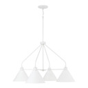 Mid. Chandeliers Metal Shade by Capital Lighting ( 65 | 451341WE Alden ) 