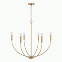 Mid. Chandeliers Candle by Capital Lighting ( 65 | 452161AD Ansley ) 
