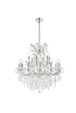Mid. Chandeliers Candle by Elegant Lighting ( 173 | 2800D30C/RC Maria Theresa ) 