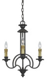 Mini Chandeliers Candle by Cal Lighting ( 225 | FX-3513/3 Elberton ) 