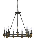 Mid. Chandeliers Candle by Cal Lighting ( 225 | FX-3517-9 Cruz ) 