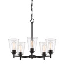 Mid. Chandeliers Glass Up by Designers Fountain ( 43 | 95785-MB Westin ) 