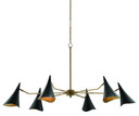 Large Chandeliers Metal Shade by Currey and Company ( 142 | 9000-0311 Library Collection ) 