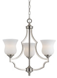 Mini Chandeliers Glass Shade by Cal Lighting ( 225 | FX-3531/3 Barrie ) 