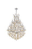 Large Chandeliers Candle by Elegant Lighting ( 173 | 2800D38C-GT/RC Maria Theresa ) 
