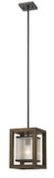 Mini Pendants Open Frame by Cal Lighting ( 225 | FX-3536/1P Mini ) 
