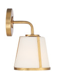 Sconces Single Glass by Crystorama ( 60 | FUL-911-GA Fulton ) 