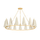 Large Chandeliers Candle by Corbett Lighting ( 68 | 480-54-VGL Tirana ) 