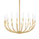 Mid. Chandeliers Glass Up by Corbett Lighting ( 68 | 481-28-VB Amalthea ) 