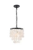 Pendants Glass Down by Elegant Lighting ( 173 | LD5050D10BK Selene ) 