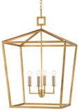 Foyer/Hall Lanterns Open Frame by Currey and Company ( 142 | 9000-0405 Denison Collection ) 