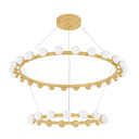 Large Chandeliers Ring/Halo by Corbett Lighting ( 68 | 484-46-VB Linus ) 