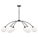 Large Chandeliers Glass Shade by Capital Lighting ( 65 | 457161BI-557 Amos ) 