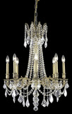 Mid. Chandeliers Candle by Elegant Lighting ( 173 | 9208D24FG/RC Rosalia ) 