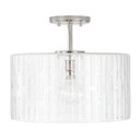 Semi-Flush Mts. Drum Shade by Capital Lighting ( 65 | 241311PN Emerson ) 