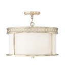Semi-Flush Mts. Drum Shade by Capital Lighting ( 65 | 243141WG Isabella ) 