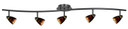 Semi-Flush Mts. Rail Kits by Cal Lighting ( 225 | SL-954-5-DBBRNS Serpentine ) 