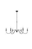 Large Chandeliers Candle by Elegant Lighting ( 173 | LD5056D48MB Rohan ) 