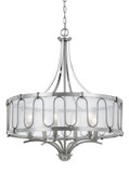 Mid. Chandeliers Drum Shade by Cal Lighting ( 225 | FX-3646-6 ) 