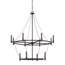 Large Chandeliers Candle by Capital Lighting ( 65 | 528701BI Lancaster ) 