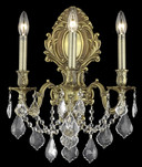 Sconces Triple Candle by Elegant Lighting ( 173 | 9603W14FG/RC Monarch ) 