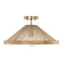 Semi-Flush Mts. Glass Down by Capital Lighting ( 65 | 252811MA Maya ) 