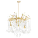 Mid. Chandeliers Glass Down by CWI Lighting ( 401 | 1094P26-6-620 Anita ) 