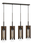 Linear/Island 4 Light + by Cal Lighting ( 225 | FX-3690-4 Almeria ) 