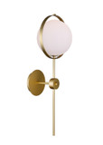 Sconces Single Glass by CWI Lighting ( 401 | 1153W10-1-169 Da Vinci ) 