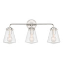 Bathroom Fixtures Three Lights by Crystorama ( 60 | VSS-7013-PN Voss ) 