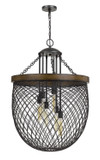 Foyer/Hall Lanterns Open Frame by Cal Lighting ( 225 | FX-3718-6 Marion ) 