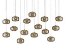 Linear/Island Multi-port/Cascade by Currey and Company ( 142 | 9000-0692 Pepper Collection ) 