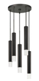 Pendants Multi-port/Cascade by Cal Lighting ( 225 | FX-3723-5P-GM Led Pendant ) 